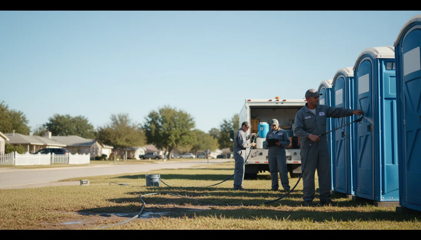 Long-Term Portable Toilet Rental in Slidell, LA near me